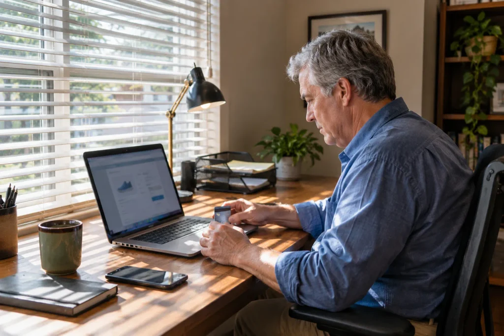 Choosing a safer payment method to avoid used auto parts scams.
